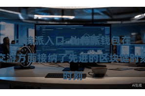 比特派入口  比特派钱包在交游方面接纳了先进的区块链时刻