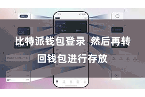比特派钱包登录  然后再转回钱包进行存放