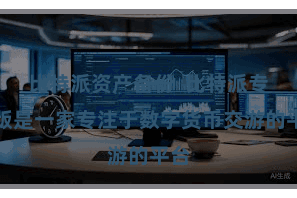 比特派资产备份  比特派专家版是一家专注于数字货币交游的平台